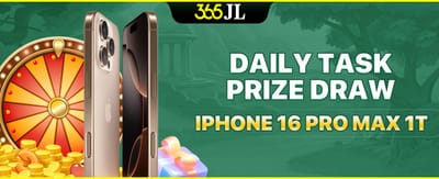 Daily Lucky Draw: iPhone 16 Pro Max promotion